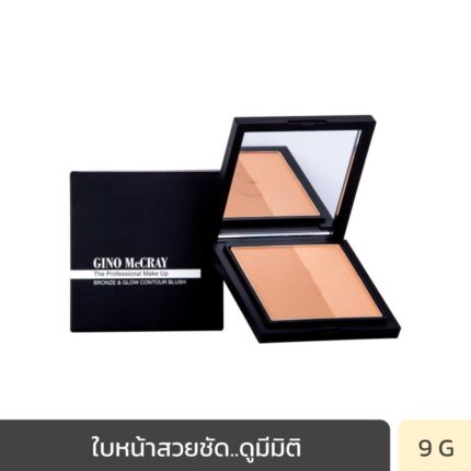 GINO MCCRAY THE PROFESSIONAL MAKE UP BRONZE & GLOW CONTOUR BLUSH (9 G)-0