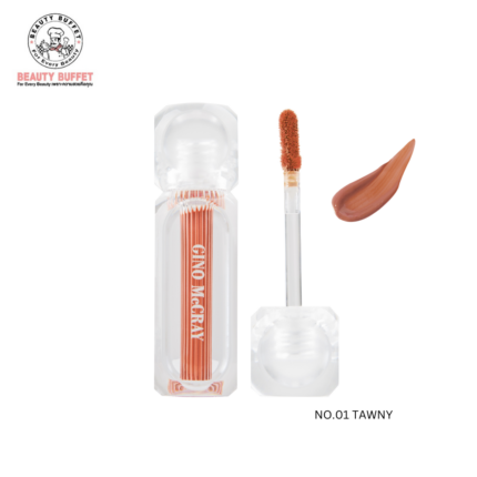 GINO MCCRAY PEPTIDE LIP TINT OIL NO.01 TAWNY-0